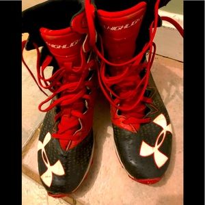 Under armor football cleats size youth 5